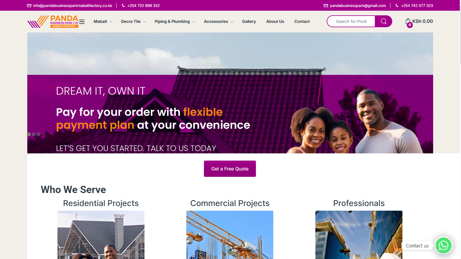 Panda Business Park · Mabati Factory screenshot